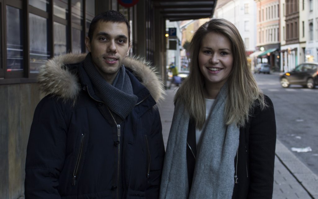 Pernille Olestad Jensen (23) og Mario Stjepanovic (26) er gründerne bak applikasjonen Musebox.